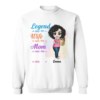 Personalized Mom Grandma Sweatshirt - Thegiftio UK