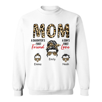Personalized Mom Grandma Sweatshirt - Thegiftio UK