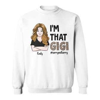 Personalized Mom Grandma Sweatshirt - Thegiftio UK