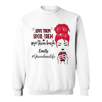 Personalized Mom Grandma Sweatshirt - Thegiftio UK
