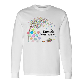 Personalized Mom Grandma Sweetheart Bike Long Sleeve Shirt - Thegiftio UK