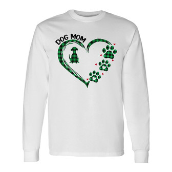 Personalized My Heart Is Held By The Paws Long Sleeve Shirt - Thegiftio UK