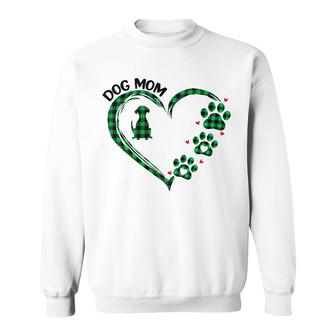 Personalized My Heart Is Held By The Paws Sweatshirt - Thegiftio UK