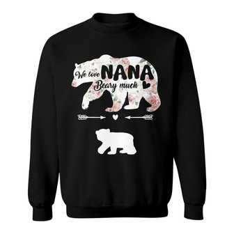 Personalized Nana Bear Sweatshirt - Thegiftio UK