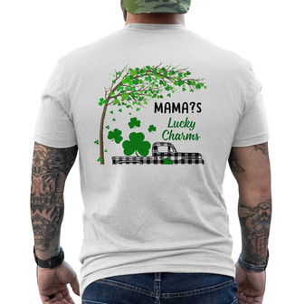 Personalized Patrick Day Irish Grandma Back Print T-Shirt - Thegiftio UK