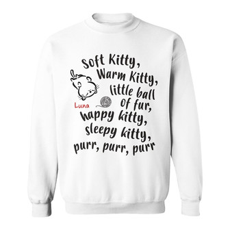 Personalized Soft Kitty Warm Kitty Cat Sweatshirt - Thegiftio UK