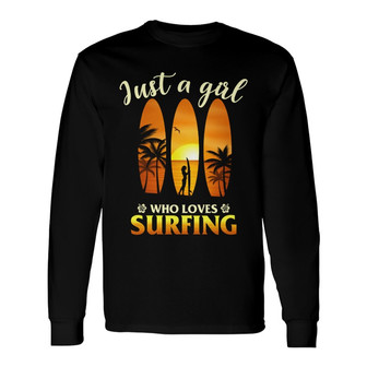 Personalized Surfing Long Sleeve Shirt - Thegiftio UK