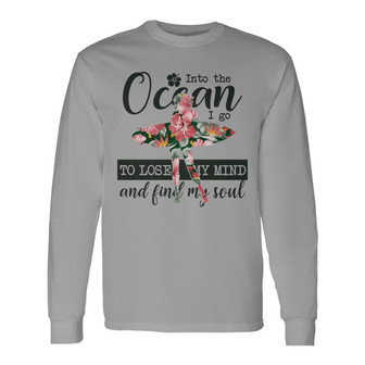 Personalized Surfing White Long Sleeve Shirt - Thegiftio UK