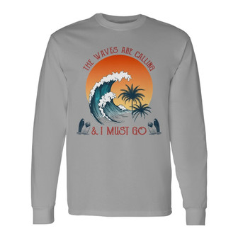 Personalized Surfing White Long Sleeve Shirt - Thegiftio UK