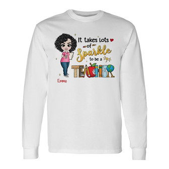 Personalized Teacher Back To School Long Sleeve Shirt - Thegiftio UK