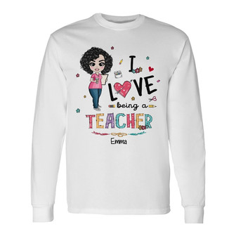 Personalized Teacher Back To School Long Sleeve Shirt - Thegiftio UK