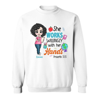 Personalized Teacher Back To School Sweatshirt - Thegiftio UK