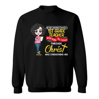 Personalized Teacher Back To School Sweatshirt - Thegiftio UK