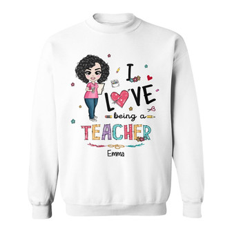 Personalized Teacher Back To School Sweatshirt - Thegiftio UK