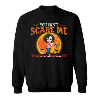 Personalized Teacher Fall Halloween Sweatshirt - Thegiftio UK
