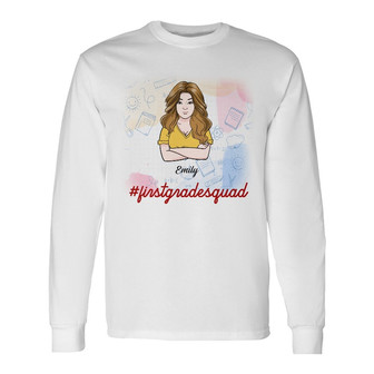 Personalized Teacher Long Sleeve Shirt - Thegiftio UK