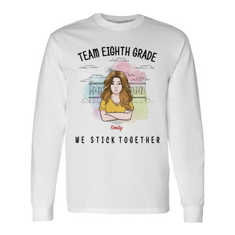 Personalized Teacher Long Sleeve Shirt - Thegiftio UK