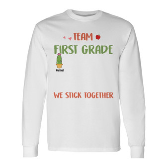 Personalized Teacher Long Sleeve Shirt - Thegiftio UK