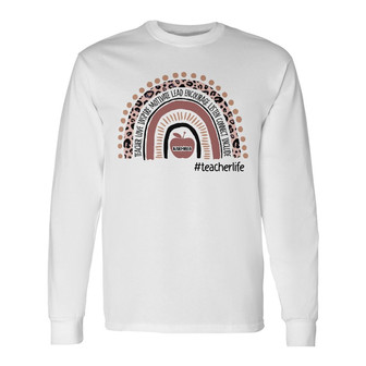 Personalized Teacher Love Inspire Long Sleeve Shirt - Thegiftio UK
