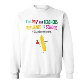 Personalized Teacher Squad Back To School Sweatshirt - Thegiftio UK