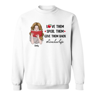 Personalized Teacher Sweatshirt - Thegiftio UK