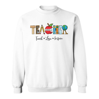 Personalized Teacher Sweatshirt - Thegiftio UK