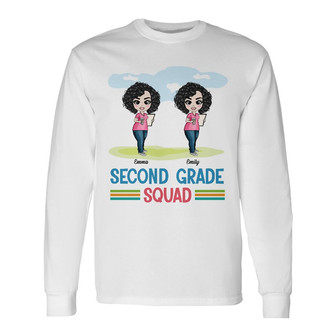 Personalized Teacher Team Long Sleeve Shirt - Thegiftio UK