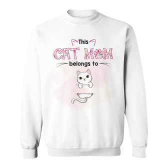 Personalized This Cat Mom Sweatshirt - Thegiftio UK