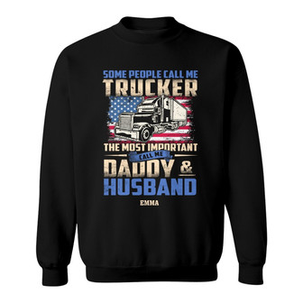 Personalized Trucker Dad - Thegiftio UK