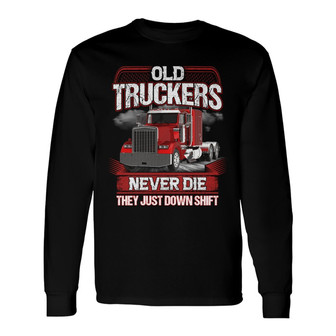 Personalized Trucker Long Sleeve Shirt - Thegiftio UK