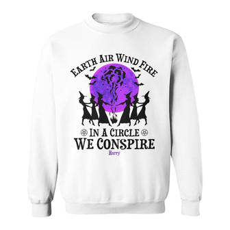 Personalized Witch Fall Halloween Sweatshirt - Thegiftio UK