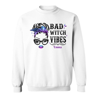 Personalized Witch Fall Halloween Sweatshirt - Thegiftio UK