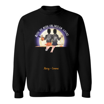 Personalized Witches Friends Fall Halloween Sweatshirt - Thegiftio UK