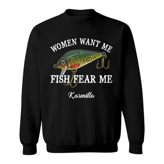 Personalized Women And Fishing Sweatshirt - Thegiftio UK