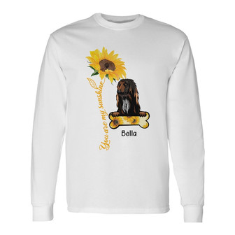 Personalized You Are My Sunshine Dog Long Sleeve Shirt - Thegiftio UK