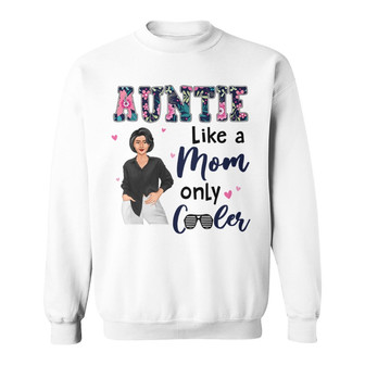 Posing Aunt Personalized Sweatshirt - Gift for Family - Thegiftio UK