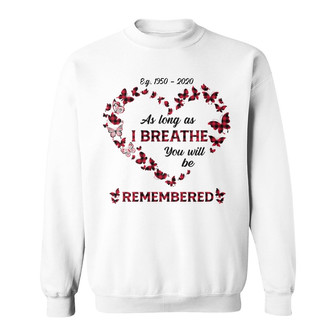 Red Plaid Butterflies Heart Personalized Sweatshirt - Gift - Thegiftio UK