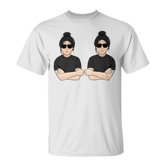 Sister's Day Bestie Custom T-Shirt - Gift for Sisters - Thegiftio UK