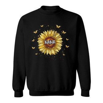 Sunflower Grandma Grandkids Names Custom Sweatshirt - Gift - Thegiftio UK
