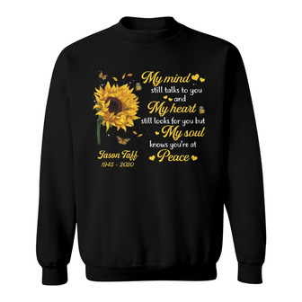 Sunflower My Mind Still Talks To You Custom Shirt - Gift - Thegiftio UK