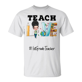 Teach Love Inspire Custom T-Shirt - Gift for Teacher - Thegiftio UK