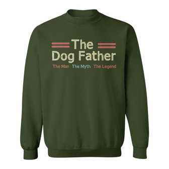 The Dog Father Personalized Sweatshirt - Gift for Dad - Thegiftio UK