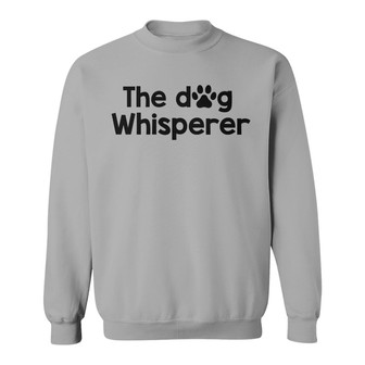 The Dog Whisperer Peeking Dog Custom Sweatshirt - Gift for Dogs - Thegiftio UK