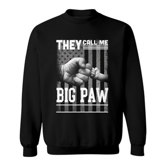 They Call Me Papa Nation Flag Custom Sweatshirt - Gift for Dad - Thegiftio UK