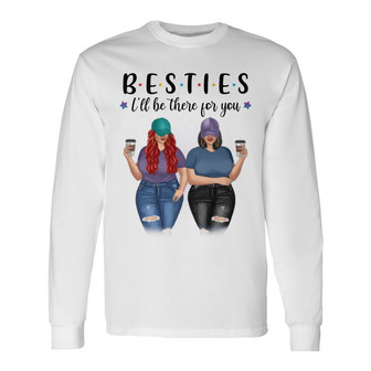 Thick Thighs Besties Trouble Together Custom Long Sleeve Shirt - Gift - Thegiftio UK