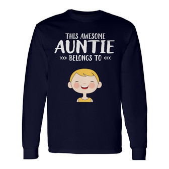 This Daddy Mommy Belongs To Kid Face Custom Long Sleeve Shirt - Gift - Thegiftio UK