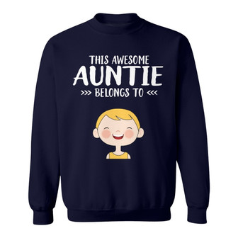 This Daddy Mommy Belongs To Kid Face Custom Sweatshirt - Gift - Thegiftio UK