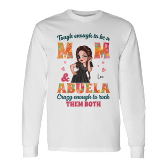 Tough Enough To Be Mom Custom Shirt - Gift for Grandma - Thegiftio UK