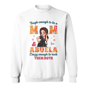 Tough Enough To Be Mom Custom Shirt - Gift for Grandma - Thegiftio UK