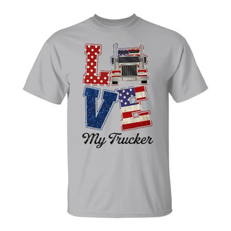 Trucker's Wife Custom T-Shirt - Gift for Truckers Wife - Thegiftio UK